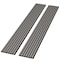Ejoy Acoustic Slat Wood Wall Panels, 94 in x 12.6 in x 0.8 inch, 2PK ACPSC02_DarkGray - alternate 1